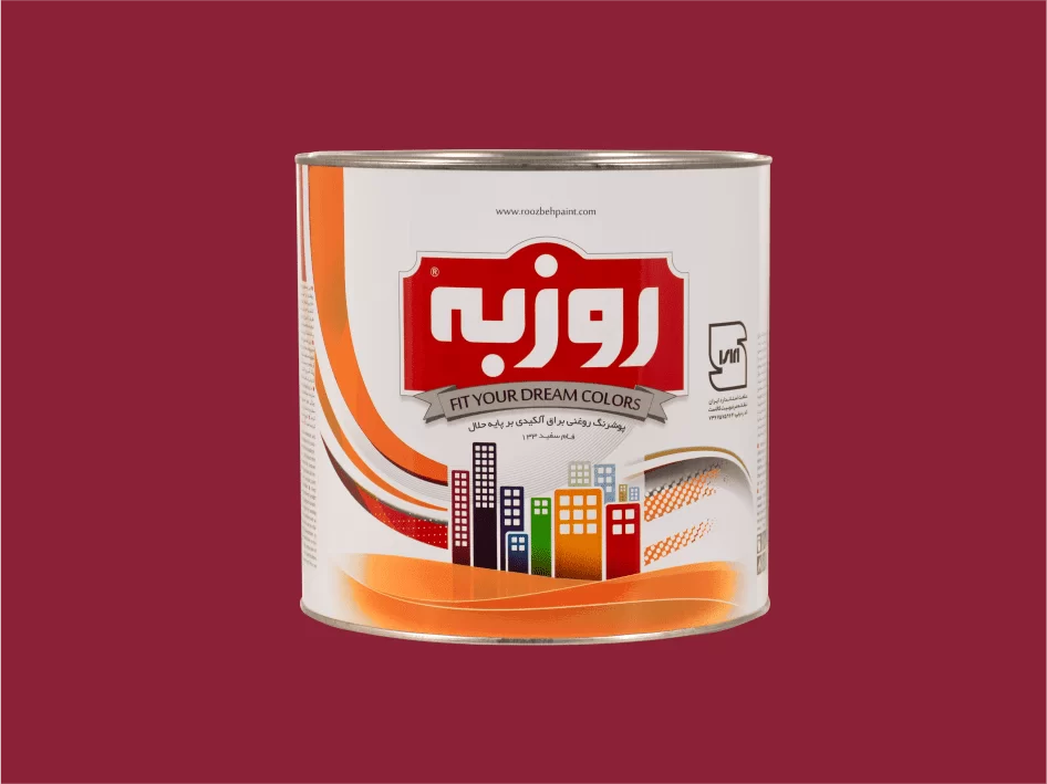 رنگ روغنی مشکی براق